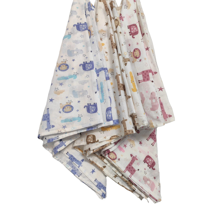 Soft 100% Cotton Malmal Baby Swaddle Cloth - Trance Home Linen