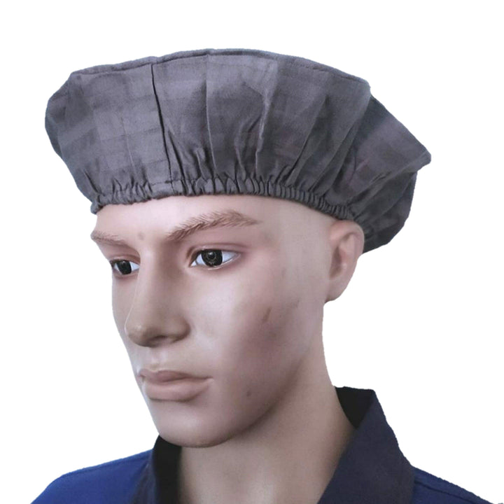 Trance Cotton Washable & Reusable Head Cap | Cleaning House and Kitchen Use | Food & Processing Industries Hygiene Caps - Trance Home Linen