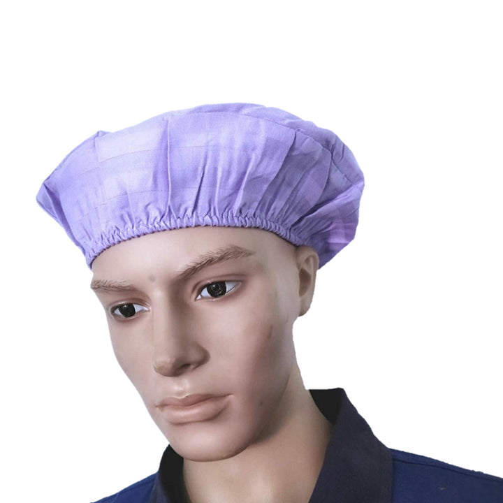 Trance Cotton Washable & Reusable Head Cap | Cleaning House and Kitchen Use | Food & Processing Industries Hygiene Caps - Trance Home Linen