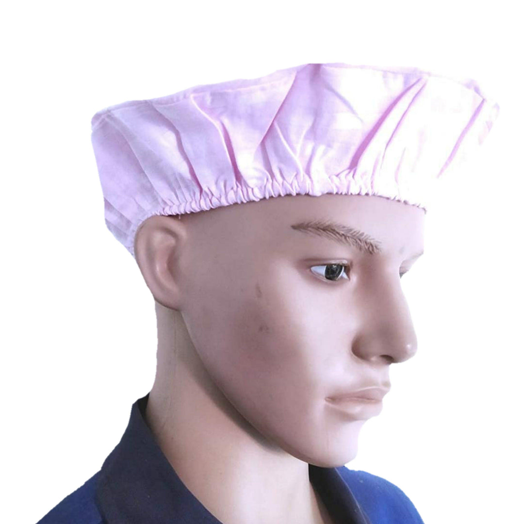 Trance Cotton Washable & Reusable Head Cap | Cleaning House and Kitchen Use | Food & Processing Industries Hygiene Caps - Trance Home Linen