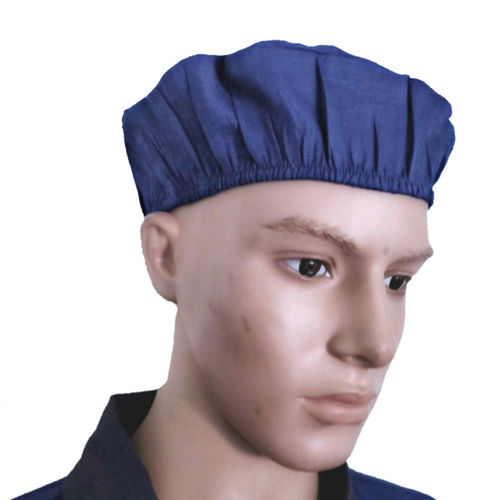 Trance Cotton Washable & Reusable Head Cap | Cleaning House and Kitchen Use | Food & Processing Industries Hygiene Caps - Trance Home Linen